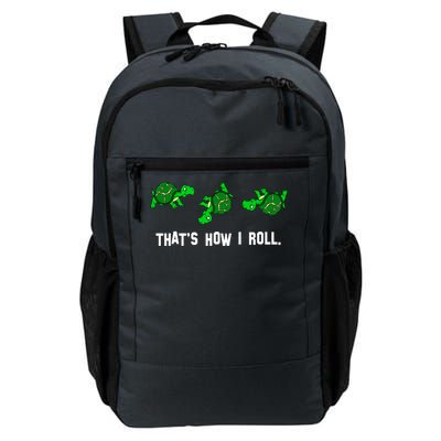 That's How I Roll Turtle Daily Commute Backpack