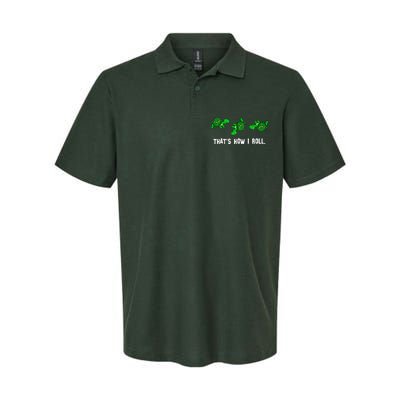 That's How I Roll Turtle Softstyle Adult Sport Polo