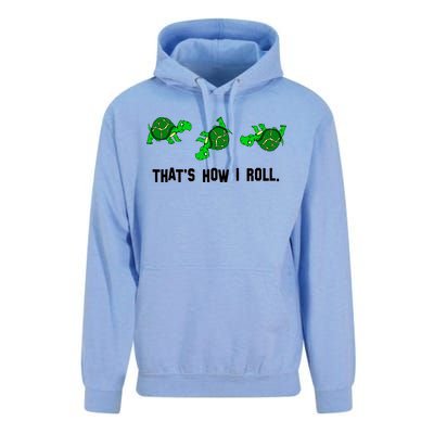 That's How I Roll Turtle Unisex Surf Hoodie