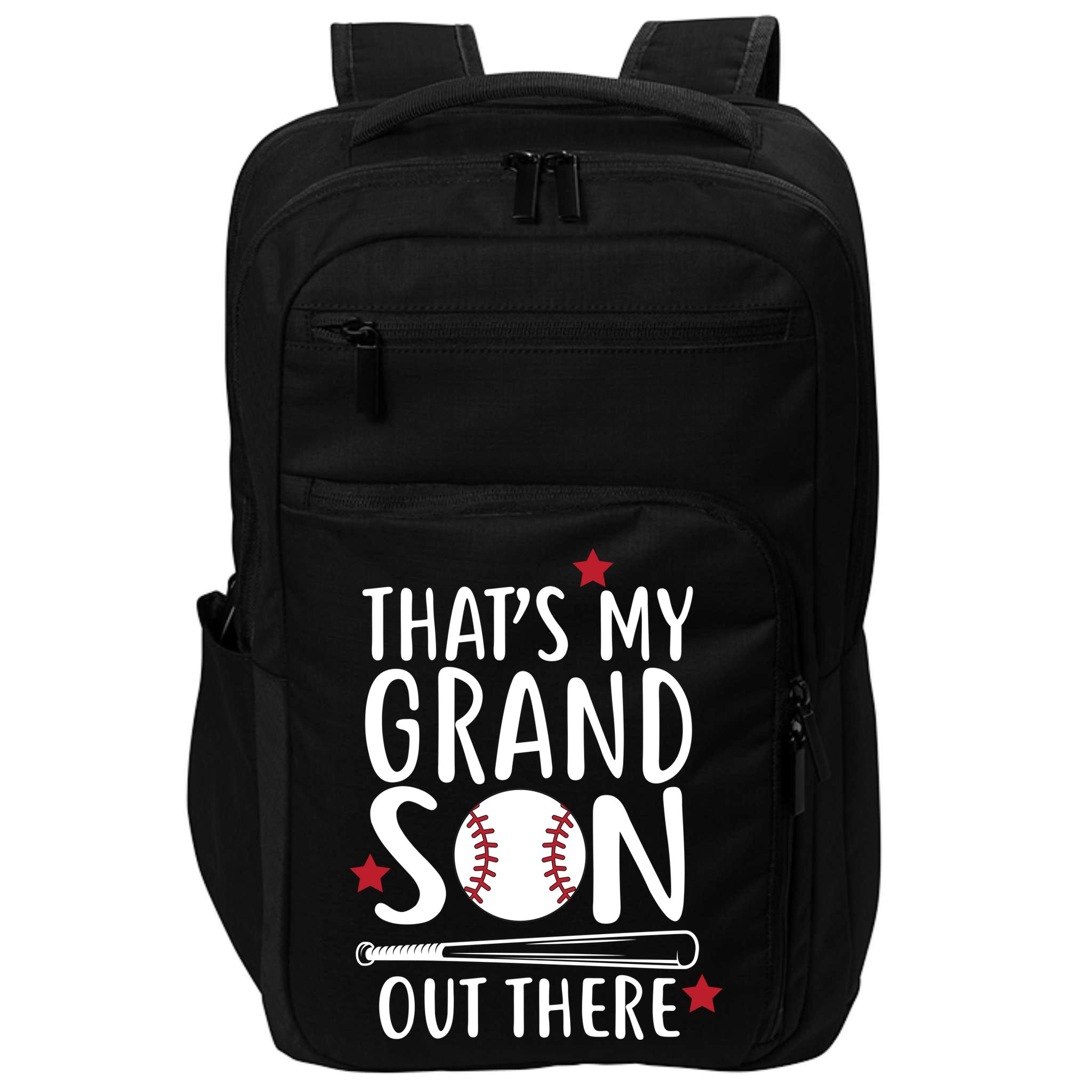 That's My Grandson Out There Impact Tech Backpack