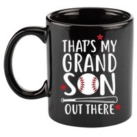 That's My Grandson Out There 11oz C Handle Ceramic Mug