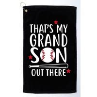 That's My Grandson Out There Golf Towel