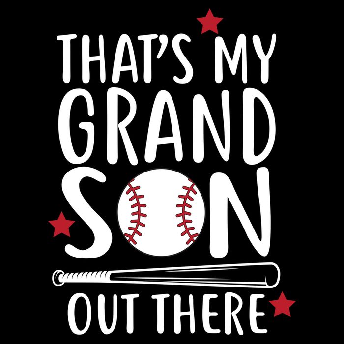 That's My Grandson Out There Crop Top