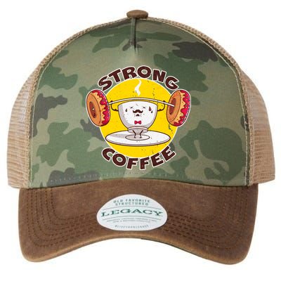 That's Some Strong Coffee Donuts Legacy Tie Dye Trucker Hat
