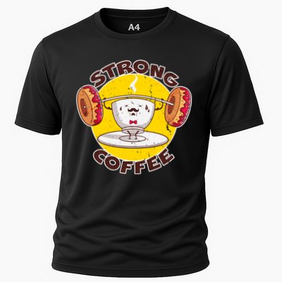 That's Some Strong Coffee Donuts Performance Shirt