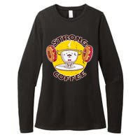 That's Some Strong Coffee Donuts Womens CVC Long Sleeve Shirt