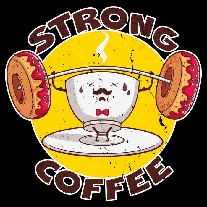 That's Some Strong Coffee Donuts Flatbill Hat