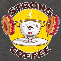 That's Some Strong Coffee Donuts Vector Backpack
