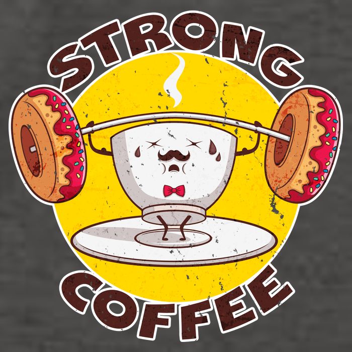 That's Some Strong Coffee Donuts Vector Backpack