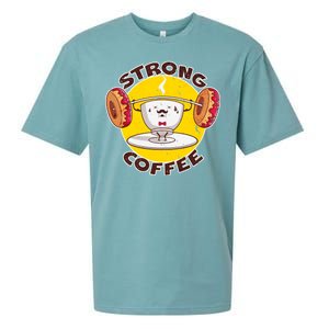 That's Some Strong Coffee Donuts Sueded Cloud Jersey T-Shirt