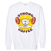 That's Some Strong Coffee Donuts Garment-Dyed Sweatshirt