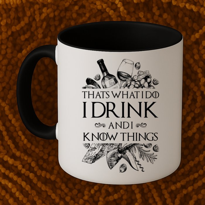 That's What I Do I Drink And I Know Mug