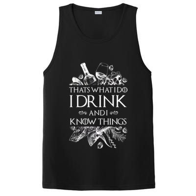 That's What I Do I Drink And I Know PosiCharge Competitor Tank