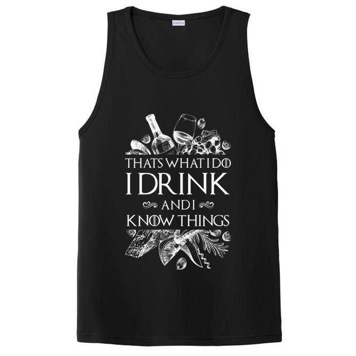 That's What I Do I Drink And I Know PosiCharge Competitor Tank