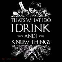 That's What I Do I Drink And I Know Zip Tote Bag