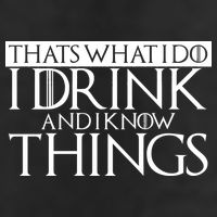That's What I Do I Drink And I Know Things Cool Comfort Performance Bucket Hat