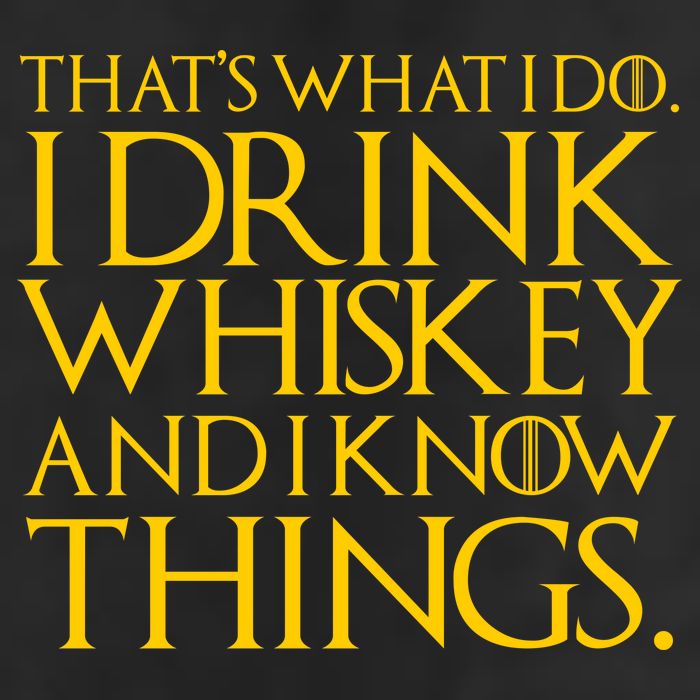 That's What I Do I Drink Whiskey And Know Things Garment-Dyed Fleece Hoodie