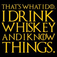 That's What I Do I Drink Whiskey And Know Things Baby Bodysuit