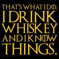 That's What I Do I Drink Whiskey And Know Things Zip Tote Bag