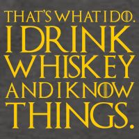 That's What I Do I Drink Whiskey And Know Things Vector Backpack