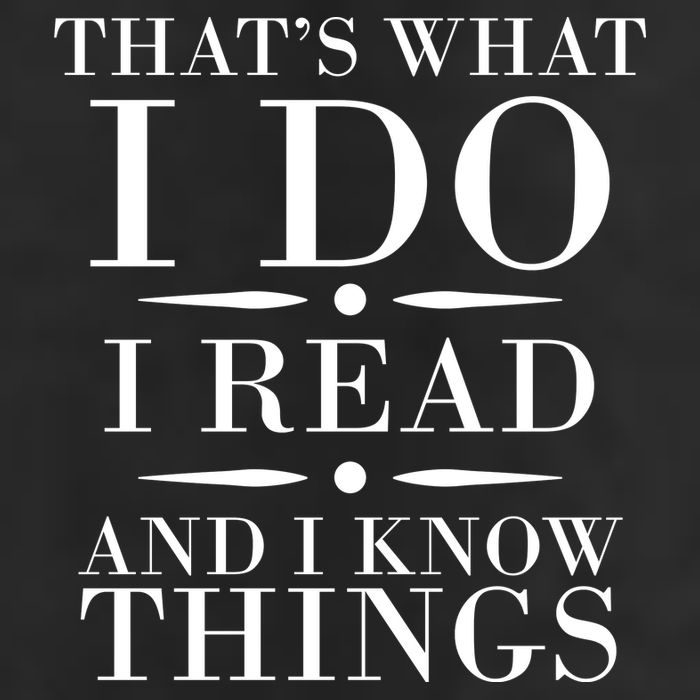 That's What I Do I Read And I Know Things Adult Drive Performance Visor