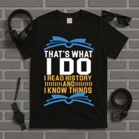 That's What I Do I Read History And I Know Things T-Shirt