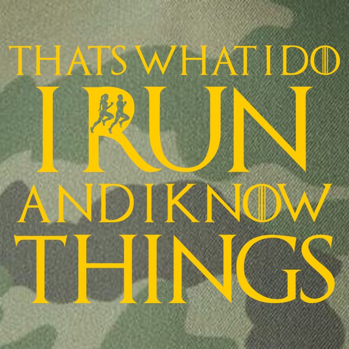 That's What I Do I Run and I Know Things Funny Running Legacy Tie Dye Trucker Hat