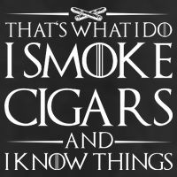 That's What I Do I Smoke Cigars And Know Things Cool Comfort Performance Bucket Hat