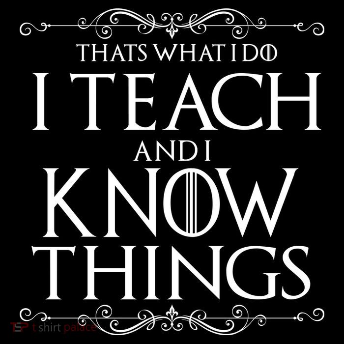 Thats What I Do I Teach And I Know Things Stripe Pom Pom Beanie
