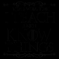 Thats What I Do I Teach And I Know Things Mug