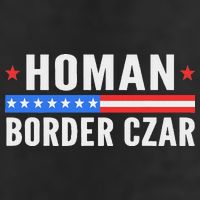Tom Homan Border Czar Maga Support Garment-Dyed Fleece Hoodie