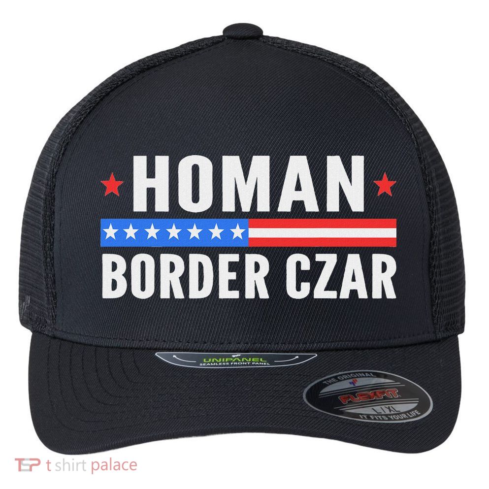 Tom Homan Border Czar Maga Support Flexfit Unipanel Trucker Cap