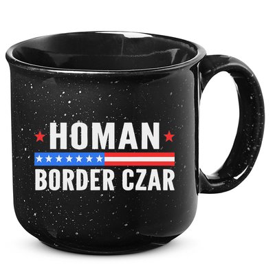 Tom Homan Border Czar Maga Support 15oz Campfire Ceramic Mug