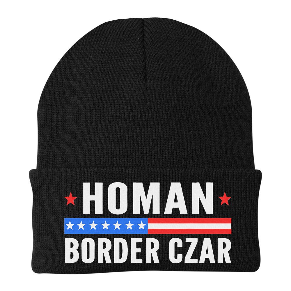 Tom Homan Border Czar Maga Support Beanie