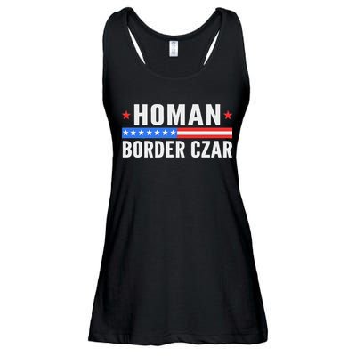Tom Homan Border Czar Maga Support Ladies Essential Flowy Tank