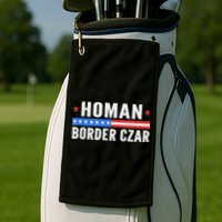 Tom Homan Border Czar Maga Support Golf Towel