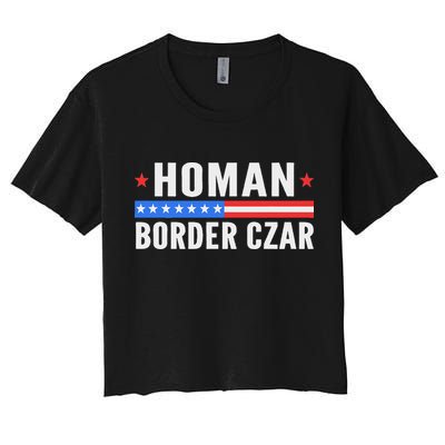 Tom Homan Border Czar Maga Support Crop Top