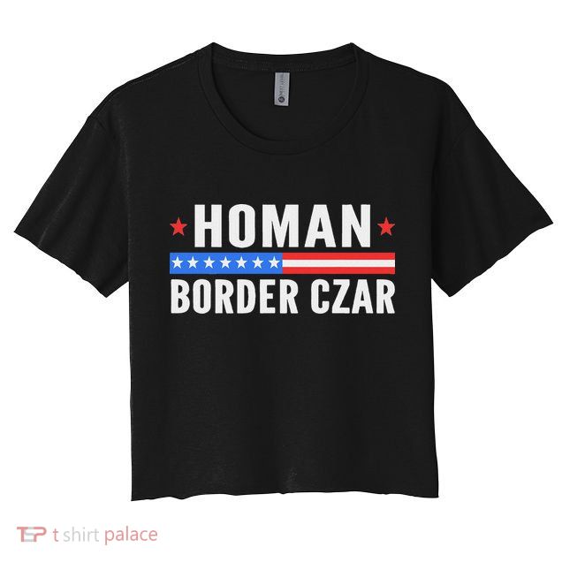 Tom Homan Border Czar Maga Support Crop Top