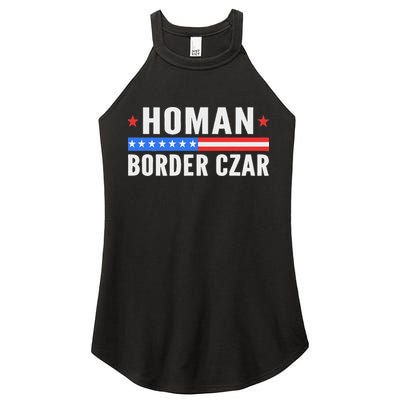 Tom Homan Border Czar Maga Support Women's Perfect Tri Rocker Tank