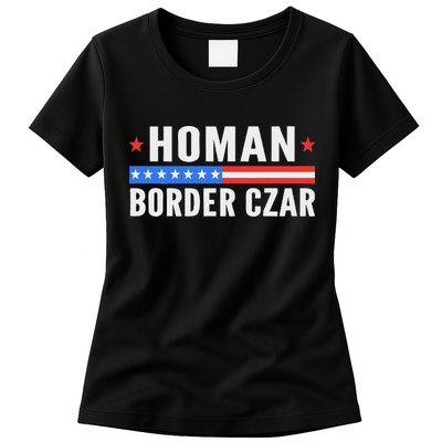 Tom Homan Border Czar Maga Support Womens T-Shirt