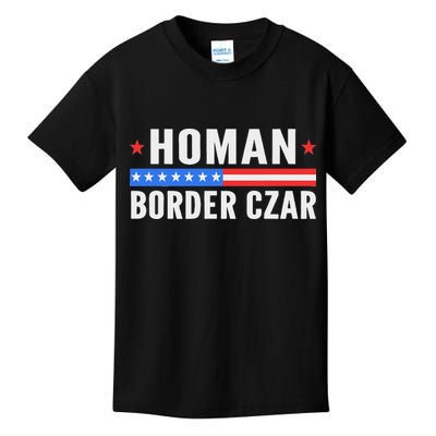 Tom Homan Border Czar Maga Support Kids T-Shirt