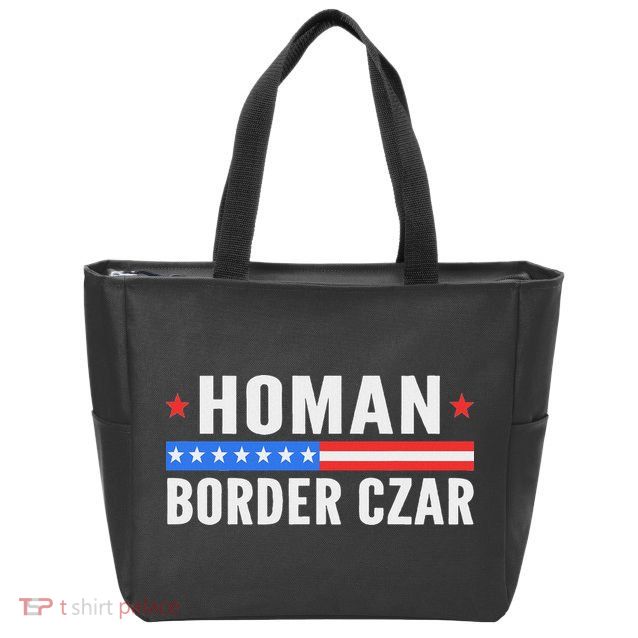 Tom Homan Border Czar Maga Support Zip Tote Bag