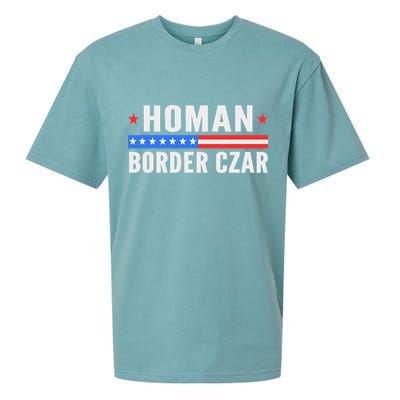 Tom Homan Border Czar Maga Support Sueded Cloud Jersey T-Shirt