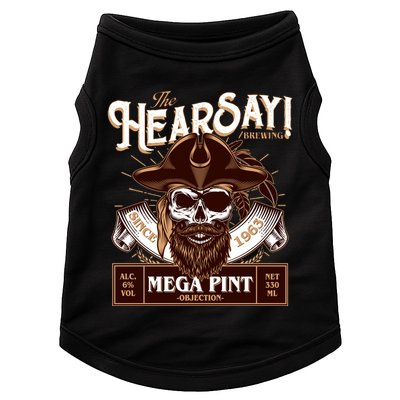 The Hearsay Brewing Mega Pint Objection Doggie Tank
