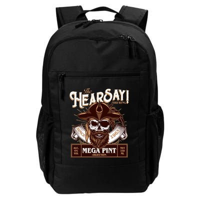 The Hearsay Brewing Mega Pint Objection Backpack