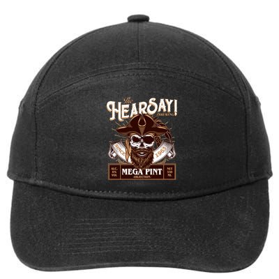 The Hearsay Brewing Mega Pint Objection 7-Panel Snapback Hat