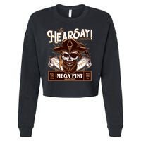 The Hearsay Brewing Mega Pint Objection Cropped Pullover Crew