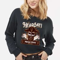 The Hearsay Brewing Mega Pint Objection Cropped Pullover Crew