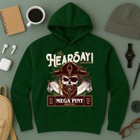 The Hearsay Brewing Mega Pint Objection Hoodie