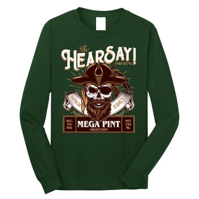 The Hearsay Brewing Mega Pint Objection Long Sleeve Shirt